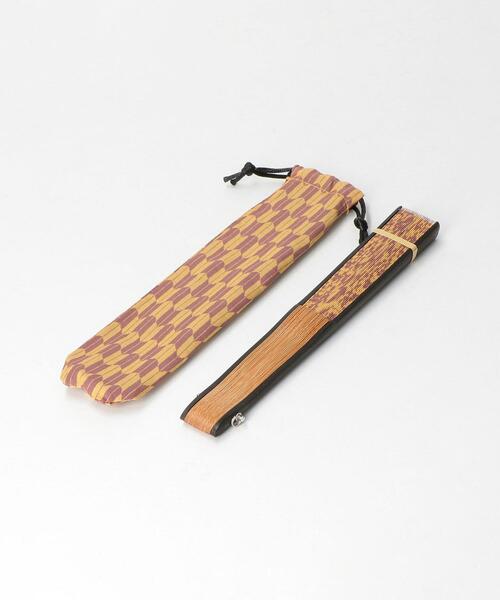 green label relaxing（グリーンレーベルリラクシング）の「SENSU GLR ORIGINAL 21SS 扇子（扇子/うちわ・メンズ・ロイヤルブルー/ブラック/コバルトブルー/ホワイト/グレー/ブラウン/ケリー/ライトブルー/ダークグリーン/ダークブラウン・FREE）」の12枚目の写真