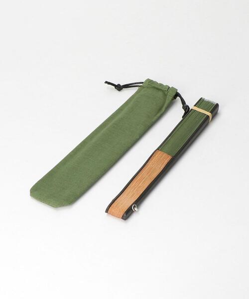 green label relaxing（グリーンレーベルリラクシング）の「SENSU GLR ORIGINAL 21SS 扇子（扇子/うちわ・メンズ・ロイヤルブルー/ブラック/コバルトブルー/ホワイト/グレー/ブラウン/ケリー/ライトブルー/ダークグリーン/ダークブラウン・FREE）」の14枚目の写真