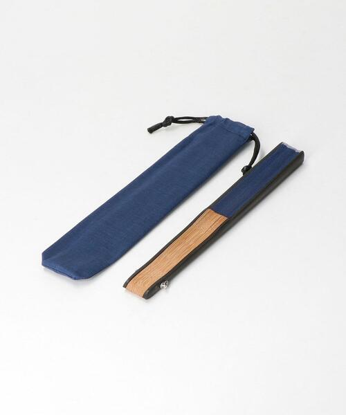 green label relaxing（グリーンレーベルリラクシング）の「SENSU GLR ORIGINAL 21SS 扇子（扇子/うちわ・メンズ・ロイヤルブルー/ブラック/コバルトブルー/ホワイト/グレー/ブラウン/ケリー/ライトブルー/ダークグリーン/ダークブラウン・FREE）」の16枚目の写真