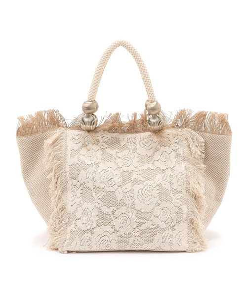 BEARDSLEY（ビアズリー）の「《imayin/イマイン》バッグ（トートバッグ・レディース・ベージュ・FREE）」の3枚目の写真