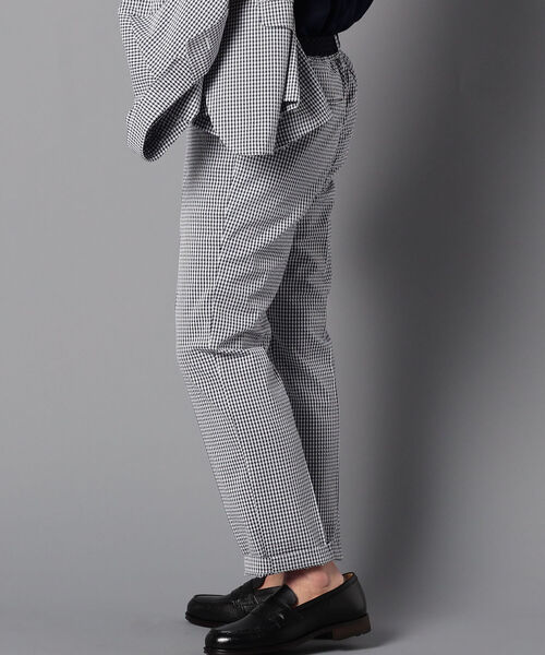 NOLLEY'S goodman（ノーリーズグッドマン）の「COOL MAX シアサッカー セットアップパンツ（その他パンツ・メンズ・ネイビー/ホワイト系その他4/ブルー系その他7・MEDIUM/LARGE/X-LARGE/SMALL）」の3枚目の写真