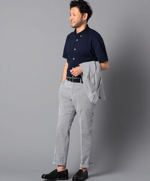 NOLLEY'S goodman（ノーリーズグッドマン）の「COOL MAX シアサッカー セットアップパンツ（その他パンツ・メンズ・ネイビー/ホワイト系その他4/ブルー系その他7・MEDIUM/LARGE/X-LARGE/SMALL）」の17枚目の写真