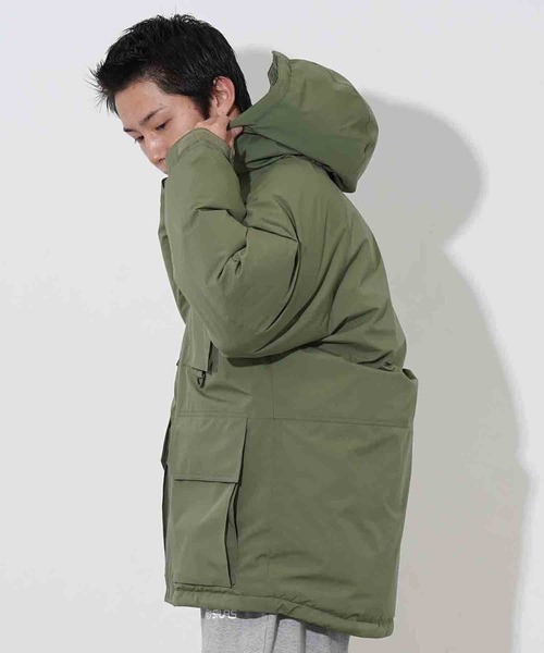 SILAS（サイラス）の「PUFF HOODED JACKET（ダウンジャケット/コート・メンズ・オリーブ/ブラック・LARGE/MEDIUM/X-LARGE）」の15枚目の写真