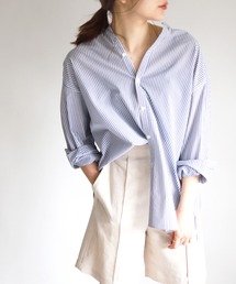 SLOBE IENA | マルチパターンオーバーシャツ【手洗い可能】◆(シャツ/ブラウス)