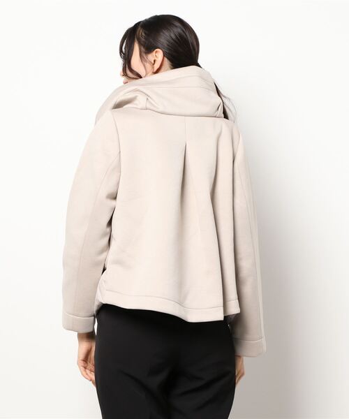 PICCIN（ピッチン）の「ダウン切り替えボンディングコート（ダウンジャケット/コート・レディース・ベージュ/モカ/ブラック・L/M）」の5枚目の写真