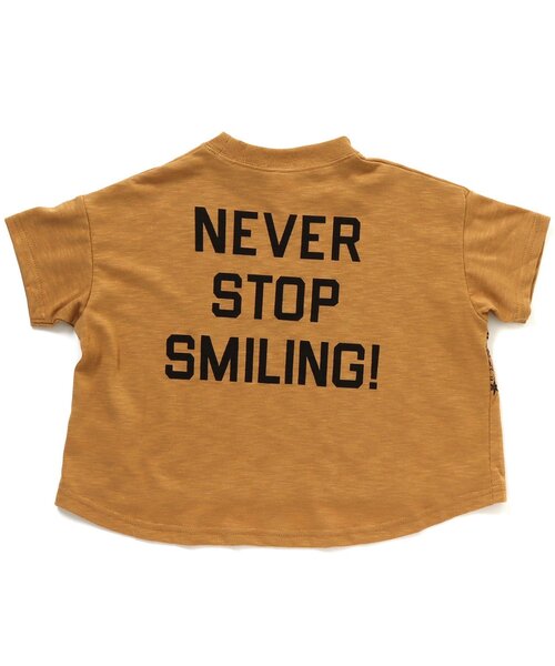 BREEZE（ブリーズ）の「BIGドロップスターTシャツ（Tシャツ/カットソー・キッズ・ブラウン/ブラック・100/130/110/80/140/120/90）」の6枚目の写真