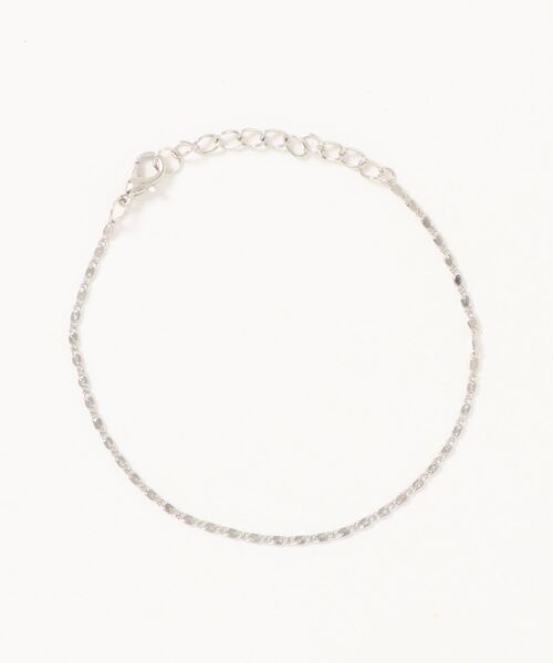 Fun & Daily（ファンアンドデイリー）の「F&D : チェーンアンクレット（アンクレット・レディース・シルバー/ゴールド・FREE）」の2枚目の写真