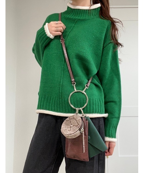 新品 AIME LEON DORE ユニスフィアポーチ ショルダーバッグ カーキ