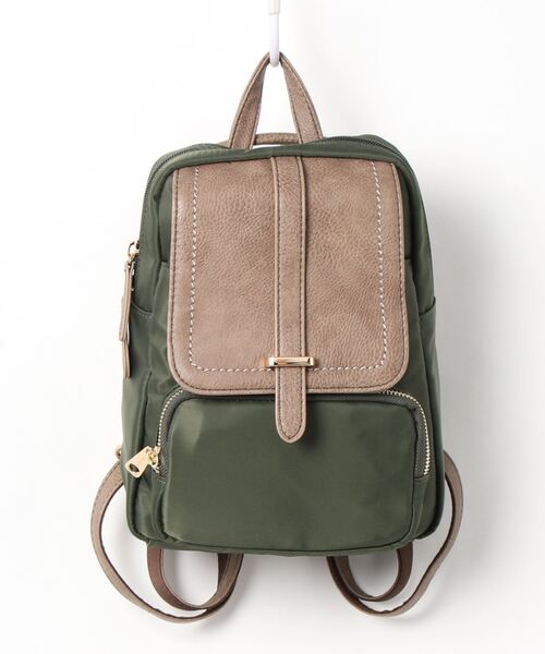 SAC(サック)の「ショルダーにもなるミニリュック Happy&Sac(バックパック/リュック・レディース・ブルー/グレー/カーキ/ブラック・FREE)」の10枚目の写真