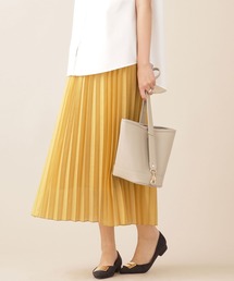 WEB限定/ブライトプリーツスカート