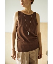 BLACK BY MOUSSY | waffle tank top（ワッフルタンクトップ）(タンクトップ)