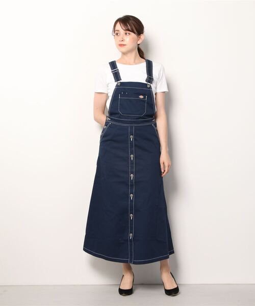 セール レディース オーバーオールスカート サロペット オーバーオール Dickies ディッキーズ のファッション通販 Zozotown