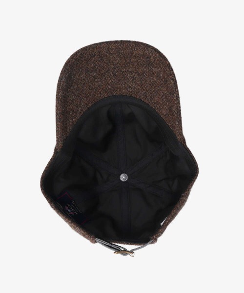 OVERRIDE（オーバーライド）の「OVERRIDE MOON TWEED 6P CAP（キャップ・メンズ・ブラック/ブルー/オレンジ/ブラウン/グレー・57~59cm）」の10枚目の写真