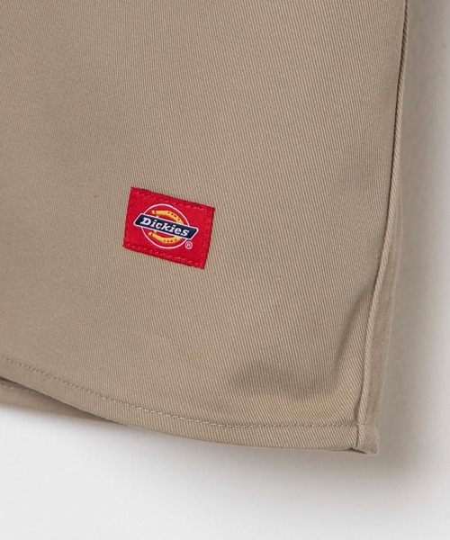 Dickies（ディッキーズ）の「∴WEGO/別注 Dickiesビックシルエット5分袖ワークシャツ（シャツ/ブラウス・メンズ・ダークグリーン/ベージュ/ワイン・MEDIUM/LARGE）」の20枚目の写真