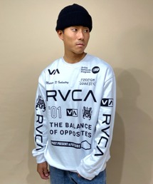 RVCA | RVCA/ルーカ 総柄 オーバーサイズスウェット/セットアップ対応 BB042-041(スウェット)