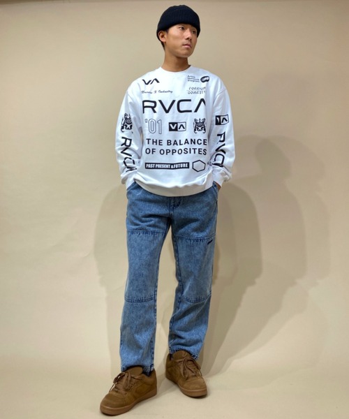 RVCA（ルーカ）の「RVCA/ルーカ 総柄 オーバーサイズスウェット