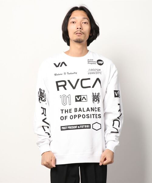 RVCA（ルーカ）の「RVCA/ルーカ 総柄 オーバーサイズスウェット