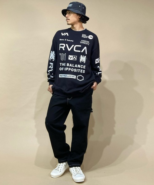 RVCA（ルーカ）の「RVCA/ルーカ 総柄 オーバーサイズスウェット