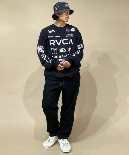 RVCA（ルーカ）の「RVCA/ルーカ 総柄 オーバーサイズスウェット