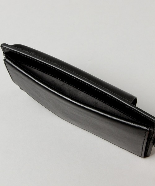 HARE（ハレ）の「マルチレザーポーチ2(HARE)（ショルダーバッグ・メンズ・ブラック・FREE）」の10枚目の写真