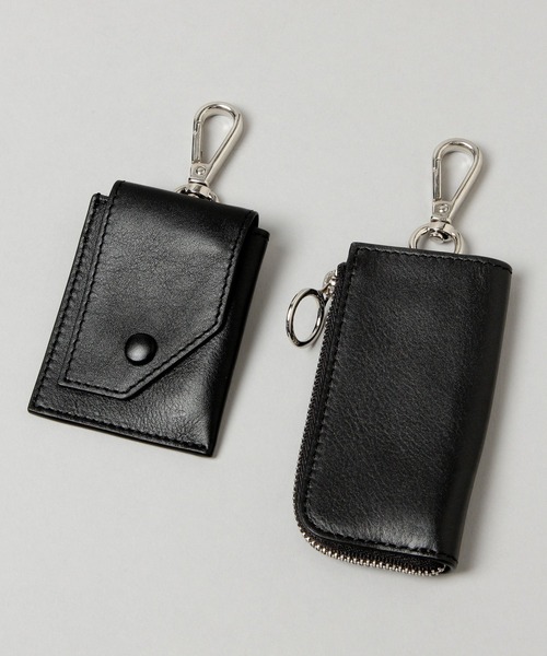 HARE（ハレ）の「マルチレザーポーチ2(HARE)（ショルダーバッグ・メンズ・ブラック・FREE）」の12枚目の写真
