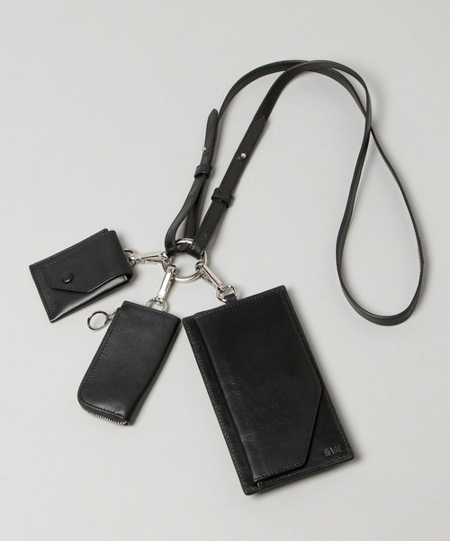HARE（ハレ）の「マルチレザーポーチ2(HARE)（ショルダーバッグ・メンズ・ブラック・FREE）」の21枚目の写真