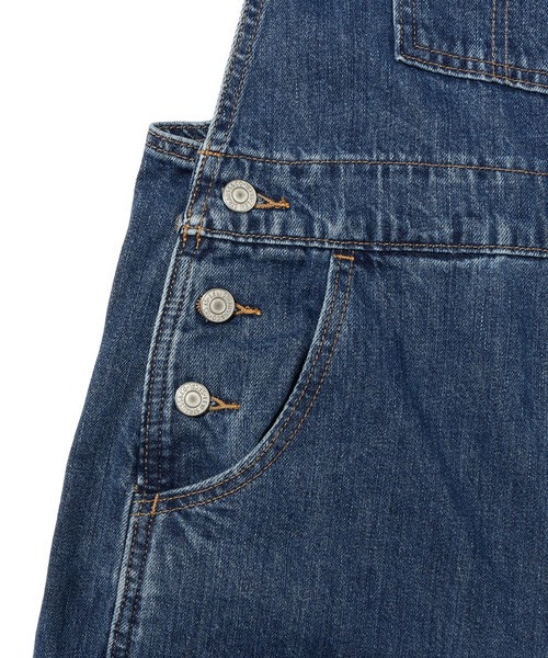 Levi's（リーバイス）の「VINTAGE オーバーオール KICKED TO THE CURB（サロペット/オーバーオール・レディース・インディゴブルー・XS/M/S/L）」の12枚目の写真