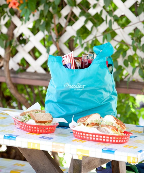 ChicoBag(チコバッグ)の「ChicoBag/チコバッグ Original/オリジナル(エコバッグ/サブバッグ・メンズ・イエロー/パープル/オリーブ/ブルー/ダークブルー/ボルドー/グリーン/オレンジ/レッド/アクア・FREE)」の5枚目の写真