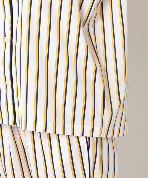 SLEEPY JONES（スリーピージョーンズ）の「SLEEPY JONES:パジャマシャツ SATEEN（シャツ/ブラウス・レディース・イエロー・X-SMALL）」の8枚目の写真