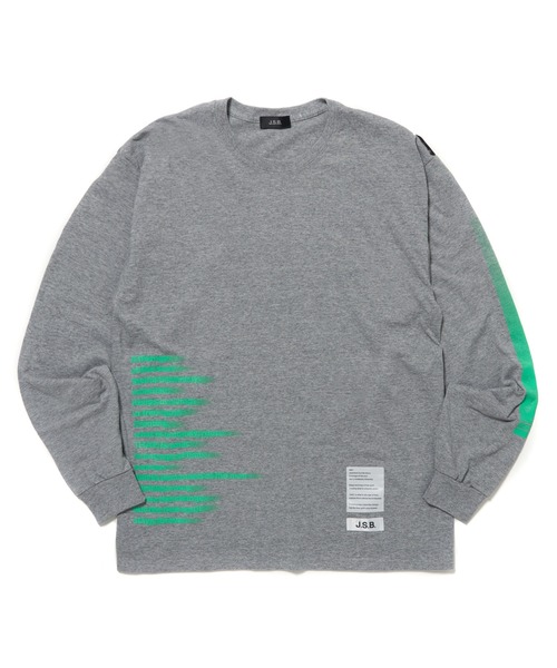 J.S.B.(ジェーエスビー)の「Neon Glow Logo LS Tee(Tシャツ/カットソー・メンズ・ブラック/グレー・LARGE/MEDIUM/SMALL/X-LARGE)」の2枚目の写真
