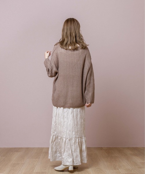 flower（フラワー）の「ムーンティアードスカート（スカート・レディース・アイボリー/ベージュ・FREE）」の19枚目の写真