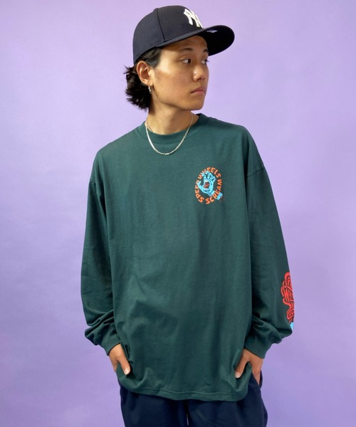 SANTA CRUZ（サンタクルーズ）の「【ZOZOTOWN限定アイテム】 SANTACRUZ/サンタクルーズ バックプリントロンT 502213406（Tシャツ/カットソー・メンズ・ホワイト/ブラック/グリーン・M/L/XL/XXL）」の22枚目の写真