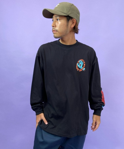 SANTA CRUZ（サンタクルーズ）の「【ZOZOTOWN限定アイテム】 SANTACRUZ/サンタクルーズ バックプリントロンT 502213406（Tシャツ/カットソー・メンズ・ホワイト/ブラック/グリーン・M/L/XL/XXL）」の12枚目の写真