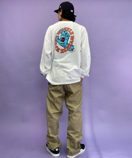 SANTA CRUZ（サンタクルーズ）の「【ZOZOTOWN限定アイテム】 SANTACRUZ/サンタクルーズ バックプリントロンT 502213406（Tシャツ/カットソー・メンズ・ホワイト/ブラック/グリーン・M/L/XL/XXL）」の10枚目の写真