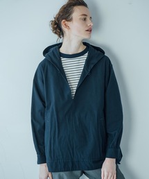 ORCIVAL | フーデッドプルオーバーシャツ WOMEN