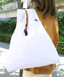 nahe/ネーエ ショッパー エコバッグ/エコトート コンパクト折り畳み収納 リップストップナイロン バックル付き 2026新作 再入荷
