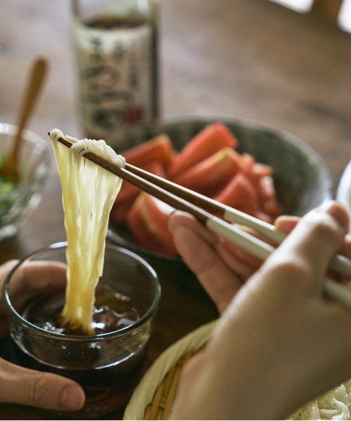 TODAY'S SPECIAL（トゥデイズスペシャル）の「益子箸 22.5㎝/343419（カトラリー・レディース・マスタード/ダークブルー/ミント/ホワイト・FREE）」の6枚目の写真