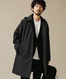 NANO universe | 7DAYS COAT フード脱着コート(ステンカラーコート)