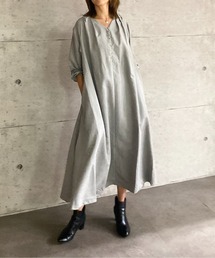 ABITOKYO | 【ABITOKYO ORIGINAL】ウエストマークタック入りロングワンピース(ワンピース)