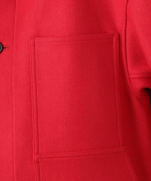 HYKE（ハイク）の「＜HYKE（ハイク）＞HOODED WORK コート ■■■★（その他アウター・レディース・レッド・1）」の6枚目の写真