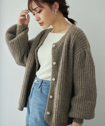 Edit Sheen | ボリュームニットカーデ(カーディガン/ボレロ)