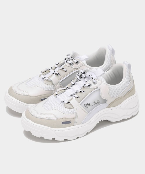 23.65（イーシプサムチョンユクオ）の「【23.65/イーシプサムチョンユクオ】V2 SNEAKER ダッドスニーカー（スニーカー・メンズ・ホワイト/ブラック/その他/ホワイト系その他・23cm/24cm/25.0cm/26.0cm/27.0cm/28.0cm）」の16枚目の写真