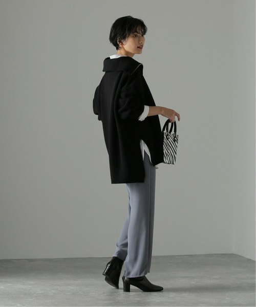 JOURNAL STANDARD(ジャーナルスタンダード)の「ウォッシャブルウール ハーフジップニット(ニット/セーター・レディース・チャコールグレー/ブラック/ホワイト系その他・FREE)」の18枚目の写真