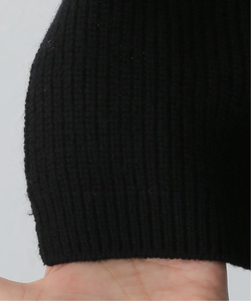 JOURNAL STANDARD(ジャーナルスタンダード)の「ウォッシャブルウール ハーフジップニット(ニット/セーター・レディース・チャコールグレー/ブラック/ホワイト系その他・FREE)」の9枚目の写真