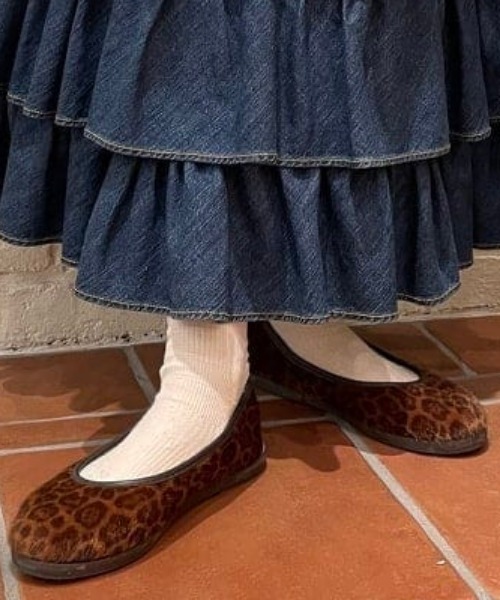 BEAMS BOY(ビームスボーイ)の「ALBEROLA × BEAMS BOY / HUSKIE(バレエシューズ・レディース・ブラック/その他4・38/37/36)」の2枚目の写真