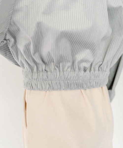 OLIVE des OLIVE（オリーブデオリーブ）の「やわらかコーデュロイブルゾン（ブルゾン・レディース・ブルー/ライトグレー/アイボリー/ライトブラウン・FREE）」の21枚目の写真