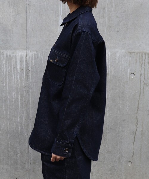 DEICY（デイシー）の「ＬＥＥ　ｓｈｉｒｔｓ　ｊａｃｋｅｔ（デニムジャケット・レディース・インディゴブルー・0）」の3枚目の写真
