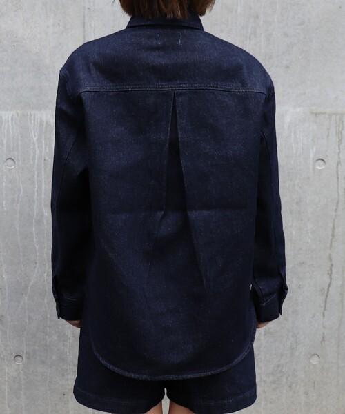 DEICY（デイシー）の「ＬＥＥ　ｓｈｉｒｔｓ　ｊａｃｋｅｔ（デニムジャケット・レディース・インディゴブルー・0）」の6枚目の写真
