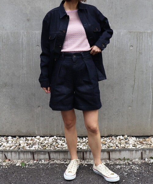 DEICY（デイシー）の「ＬＥＥ　ｓｈｉｒｔｓ　ｊａｃｋｅｔ（デニムジャケット・レディース・インディゴブルー・0）」の7枚目の写真