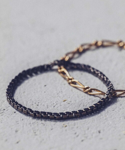 and cloud（アンドクラウド）の「Venetian Chain/Curb Chain Set Ring（リング・レディース・ゴールド系その他/シルバー系その他・S/M）」の5枚目の写真